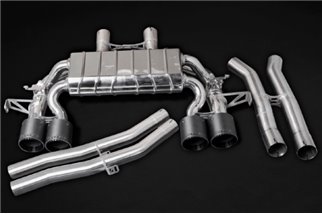 Exhaust with valve and central pipes Capristo BMW M4 G80/G82