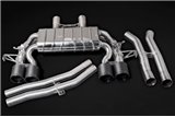 Exhaust with valve and central pipes Capristo BMW M4 G80/G82