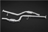 Exhaust with valve and central pipes Capristo BMW M4 G80/G82