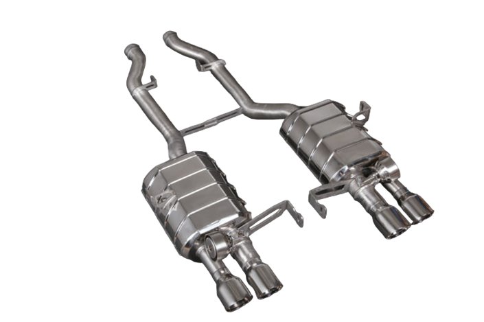 Exhaust with valve with central pipes CES3 Capristo BMW M3 (E92) 2007-2013