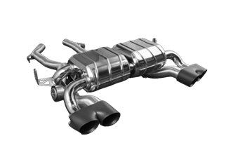 Exhaust with valve + ceramic mufflers CES3 Capristo BMW M3/4 F80/82/83 2014-2020