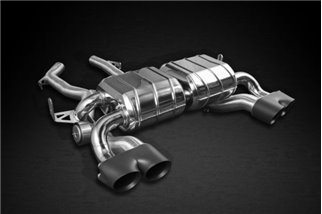 Exhaust with valve + ceramic mufflers CES3 Capristo BMW M3/4 F80/82/83 2014-2020