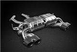 Exhaust with valve + ceramic mufflers CES3 Capristo BMW M3/4 F80/82/83 2014-2020