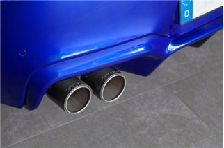 Exhaust with valve + central pipes CES3 Capristo BMW M6 F12/13/06