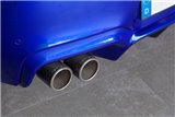 Exhaust with valve + central pipes CES3 Capristo BMW M6 F12/13/06