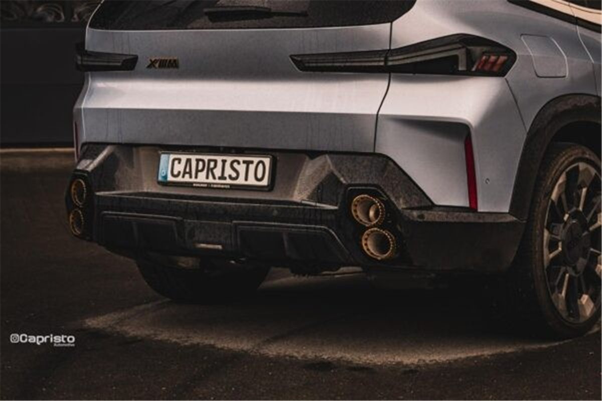 Terminal exhaust + central pipes Capristo BMW XM