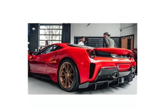 Capristo Ferrari 488 Pista Edelstahl-Schalldämpfer