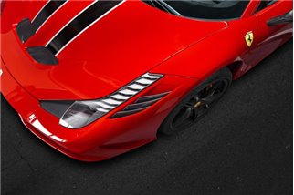 Nervures de sortie d'air en carbone Capristo Ferrari 458 Speciale