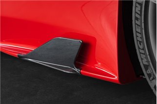 Ailerons latéraux en carbone Capristo Ferrari 458 Speciale