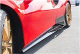 Jupes latérales Capristo Ferrari 488/F8 avec ailes