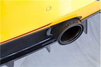 Coques de silencieux en carbone Capristo Ferrari 488