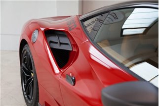 Capristo Ferrari 488 carbon side air intake panels