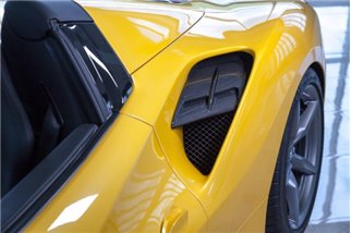 Capristo Ferrari 488 carbon side air intake panels