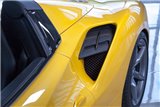 Capristo Ferrari 488 carbon side air intake panels