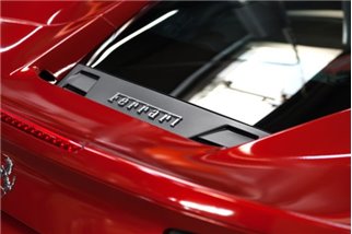 Guide d'air arrière en carbone Capristo Ferrari 488