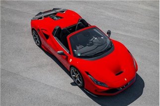 Prises d'air avant en carbone Ferrari F8 spider