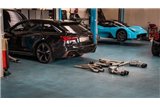 Kompletter Auspuff mit Capristo Audi Rs6 / Rs7 Carbon-Endventilen