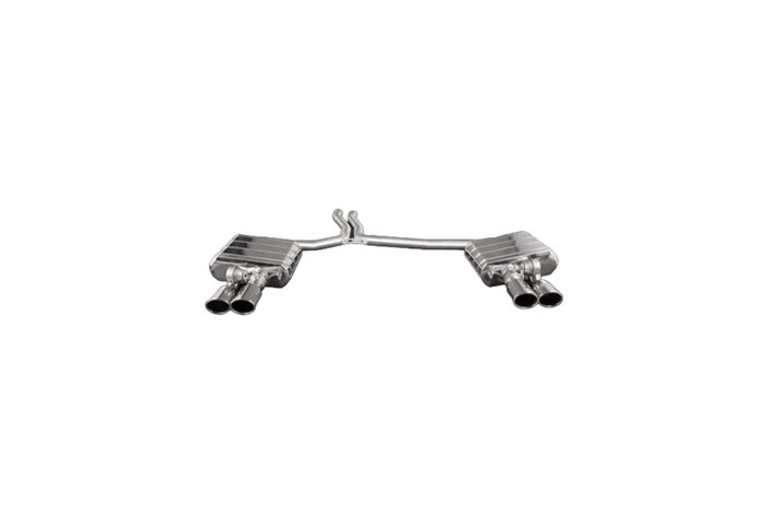 Scarico completo con valvola acciaio inox Capristo Audi S4/5 (B8)