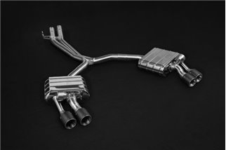 Full exhaust with carbon end valve Capristo Audi S4 / S5 (B9/F5)