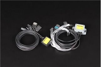 Kit d'échappement E2E Remote D pour vannes électriques Capristo Audi S6/S7