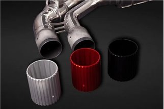 Complete exhaust with stainless steel valve Capristo Audi TTRS 2016 - 2022