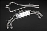 Complete exhaust with stainless steel valve Capristo Audi TTRS 2016 - 2022