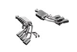 Triple silencer exhausts with ECE valve (CES3) Capristo Mercedes AMG G550/G500 (W463A) 4L BiTurbo