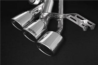 Triple silencer exhausts with ECE valve (CES3) Capristo Mercedes AMG G550/G500 (W463A) 4L BiTurbo