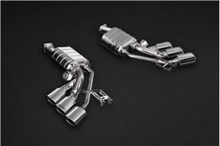 Triple silencer exhausts with ECE valve (CES3) Capristo Mercedes AMG G550/G500 (W463A) 4L BiTurbo