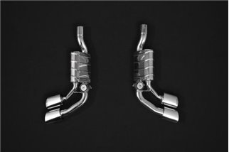 Dual silencer exhausts with ECE valve (CES3) Capristo Mercedes AMG G550/G500 (W463A) 4L BiTurbo