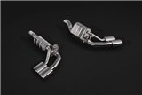 Dual silencer exhausts with ECE valve (CES3) Capristo Mercedes AMG G550/G500 (W463A) 4L BiTurbo