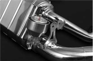 Dual silencer exhausts with ECE valve (CES3) Capristo Mercedes AMG G550/G500 (W463A) 4L BiTurbo