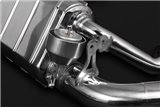 Dual silencer exhausts with ECE valve (CES3) Capristo Mercedes AMG G550/G500 (W463A) 4L BiTurbo