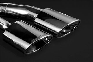 Dual silencer exhausts with ECE valve (CES3) Capristo Mercedes AMG G550/G500 (W463A) 4L BiTurbo