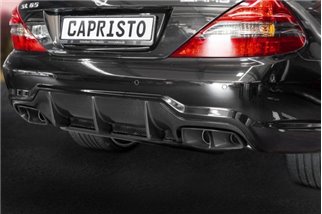 Echappement avec valve + tubes centraux CES3 Capristo Mercedes AMG SL63/65 (R230) Biturbo 2001-2011