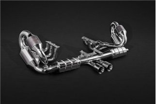 Complete exhaust with Capristo valve Porsche 991.1 GT3/3RS 2013-2015