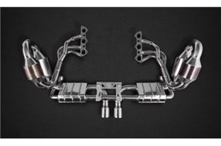 Complete exhaust with Capristo valve Porsche 991.1 GT3/3RS 2013-2015