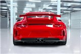 Complete exhaust with Capristo valve Porsche 991.1 GT3/3RS 2013-2015