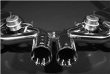 Complete exhaust with CES3 Capristo racing valve Porsche 987 Boxster MK1