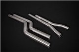 Exhaust + central pipes and terminals in Capristo carbon BMW X5/6M G05/06