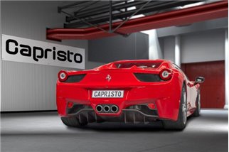 Capristo Ferrari 458 carbon rear diffuser