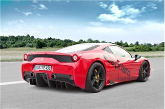 Capristo Ferrari Ferrari 458 Speciale carbon rear diffuser