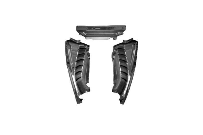 Capristo Ferrari 488 carbon engine compartment side covers