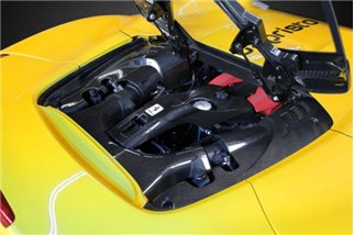 Capristo Ferrari 488 carbon engine compartment side covers