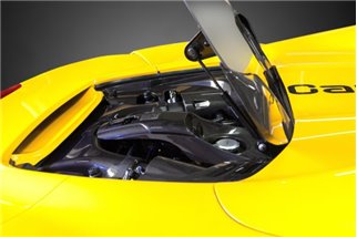 Capristo Ferrari 488 carbon engine compartment side covers