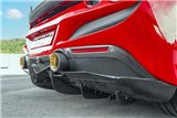 Diffusore posteriore carbonio Capristo Ferrari F8