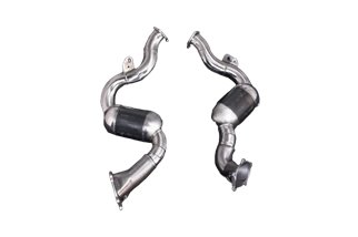 Downpipe catalizzatori sportivi 100 celle Capirsto Audi S8 D4 & S6/7 4G