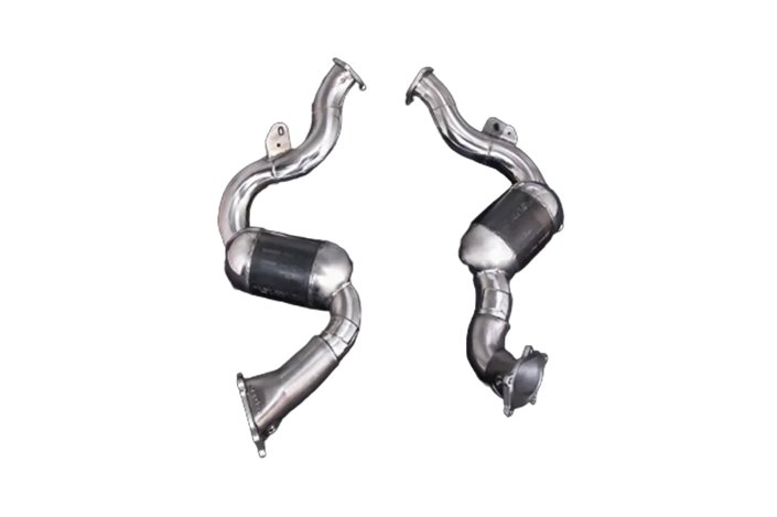 Downpipe catalizzatori sportivi 100 celle Capristo Audi S8 (D4) e S6/ S7 (4G)