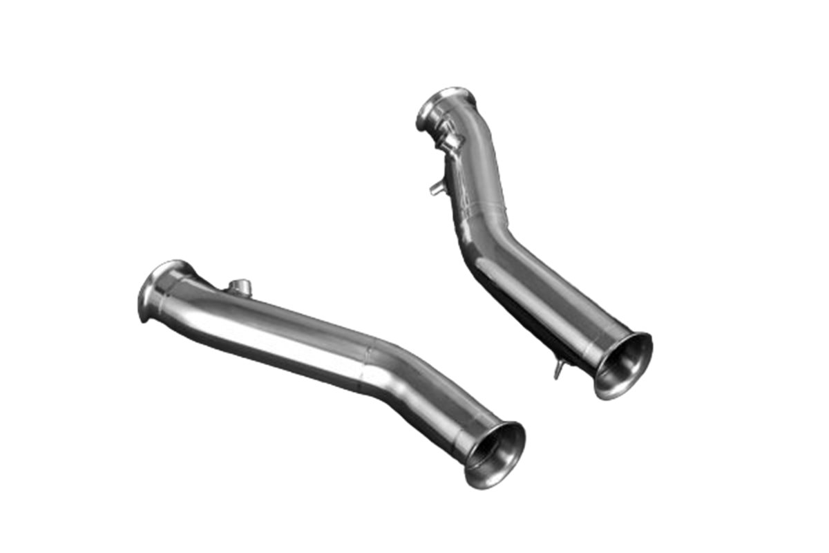 Downpipes eliminate Capristo Lamborghini Gallardo superleggera exhaust catalysts