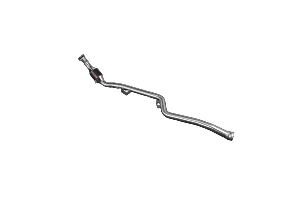 Catalyzed sports downpipe 100 cells Capristo Mercedes AMG CLS63 W218 2010 - 2018